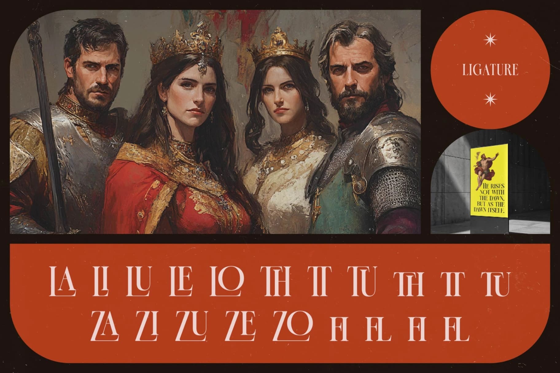 Preview 3 for Natives Honor - Hybrid Serif Font