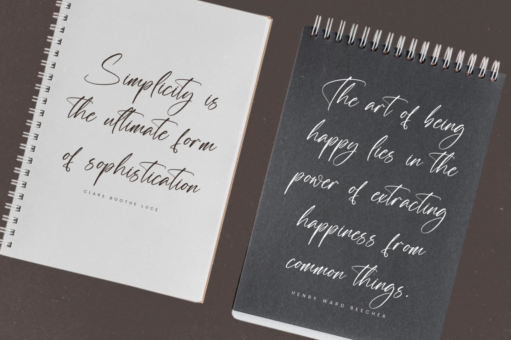 Preview 11 for Bleckstar Mountanye – Handbrush Signature Font