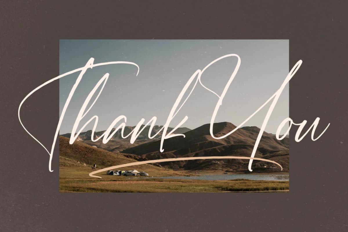 Bleckstar Mountanye – Handbrush Signature Font font preview 15
