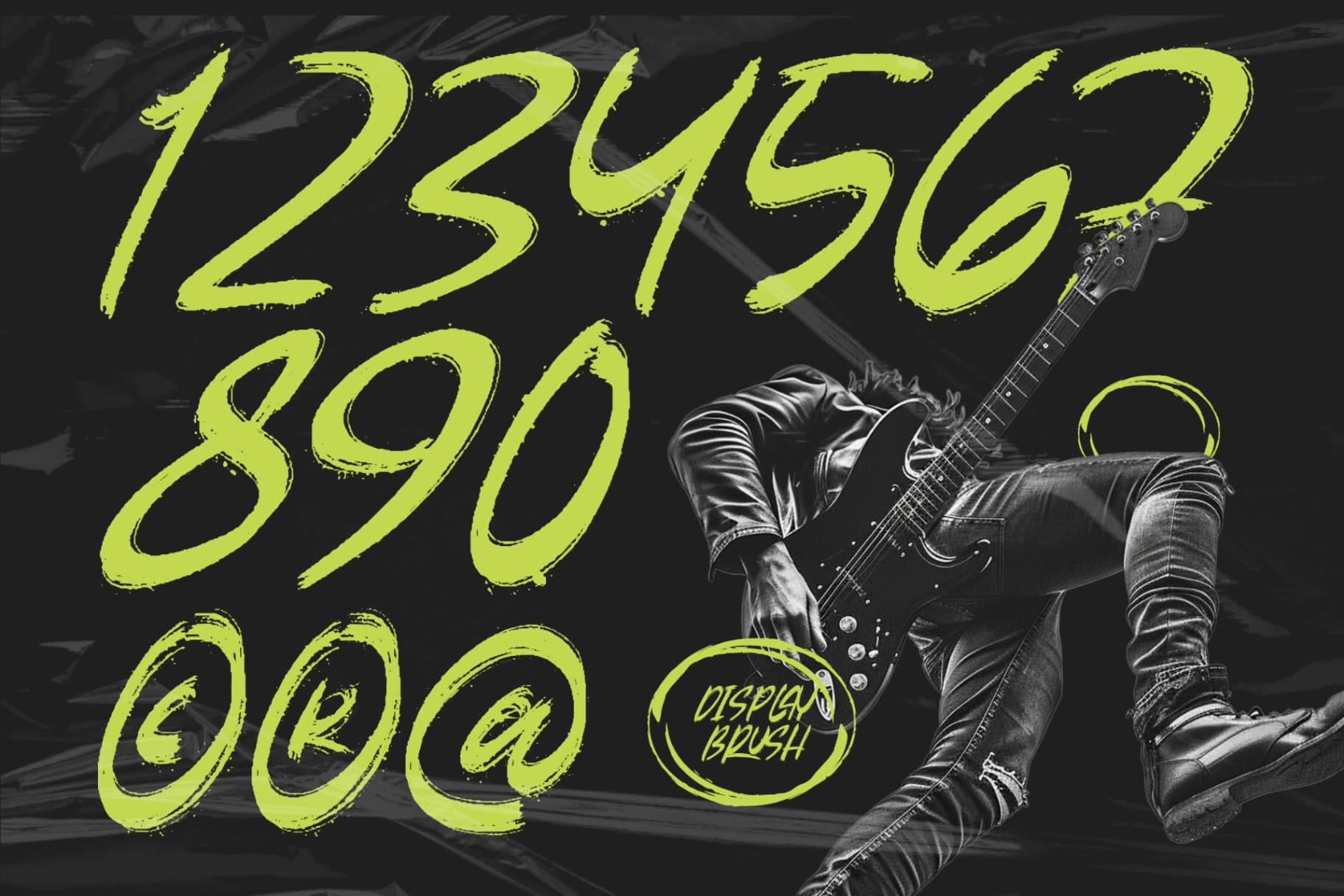 Preview 11 for Beasty Strength - Display Brush Font