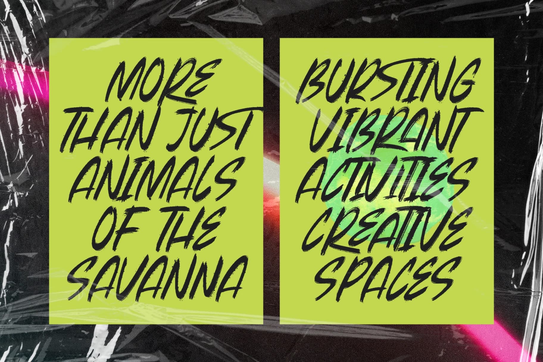 Preview 4 for Beasty Strength - Display Brush Font