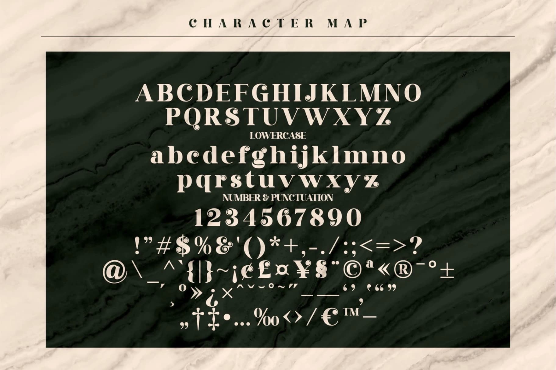 Preview 6 for Gisrida - Modern Serif Font