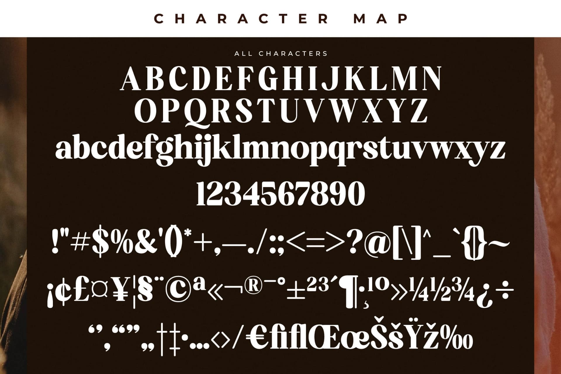 Preview 13 for Bredga – Decorative Serif Font