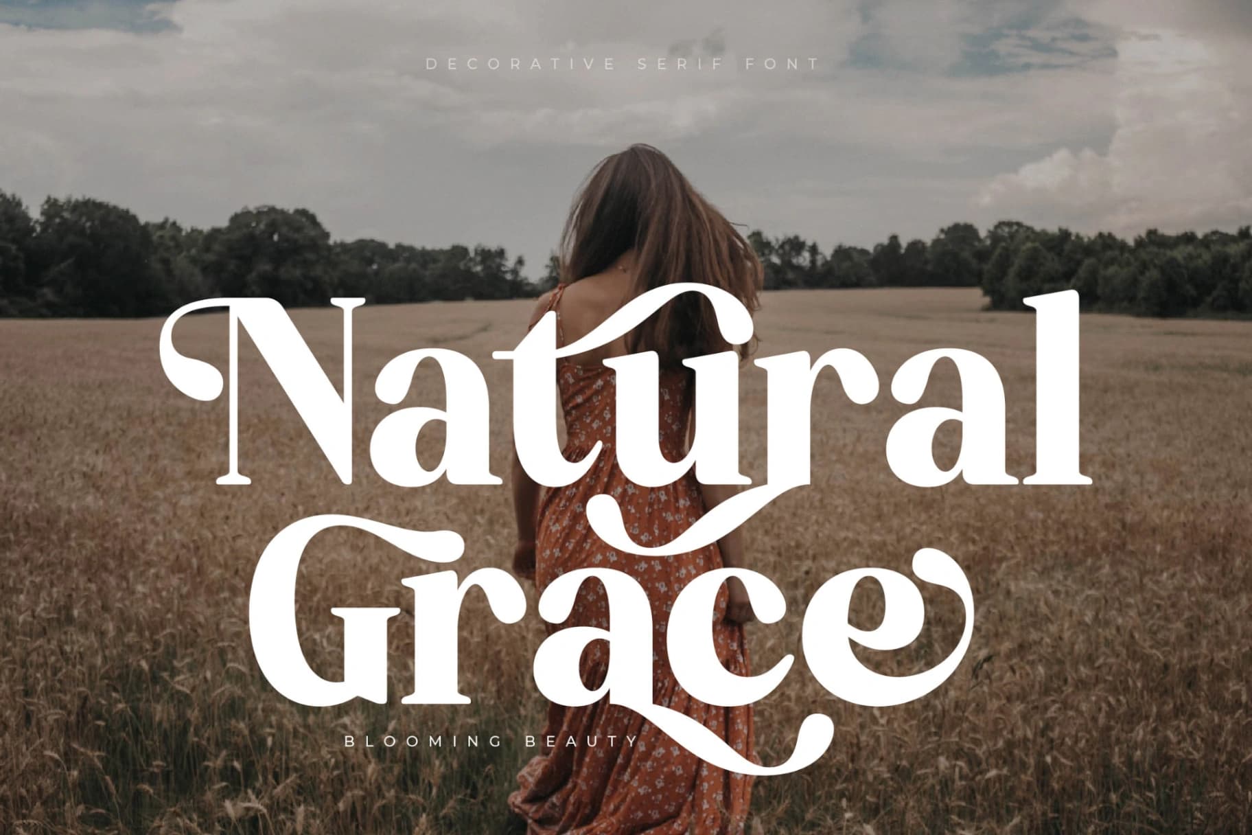 Preview 10 for Bredga – Decorative Serif Font