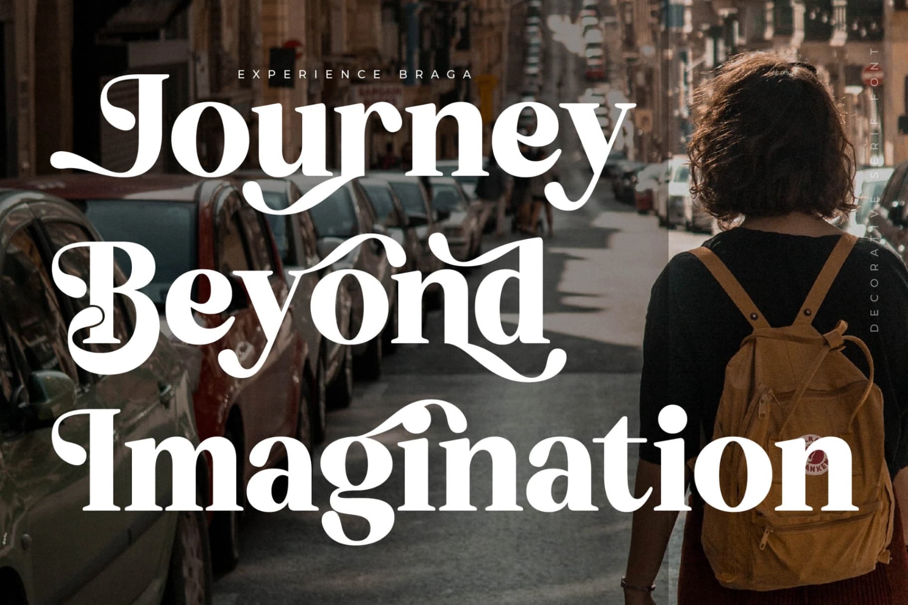 Preview 7 for Bredga – Decorative Serif Font