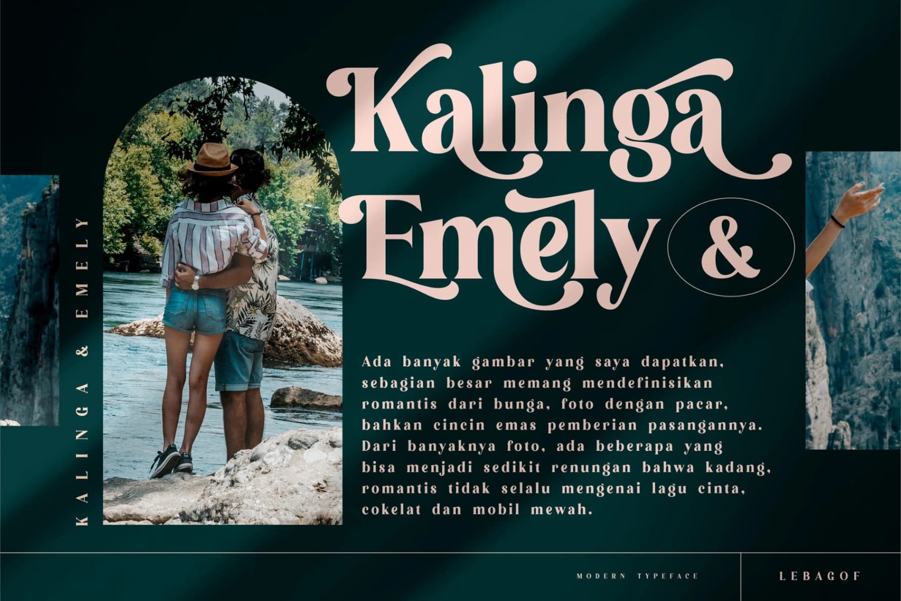 Preview 4 for Lebagof - Modern Serif Font