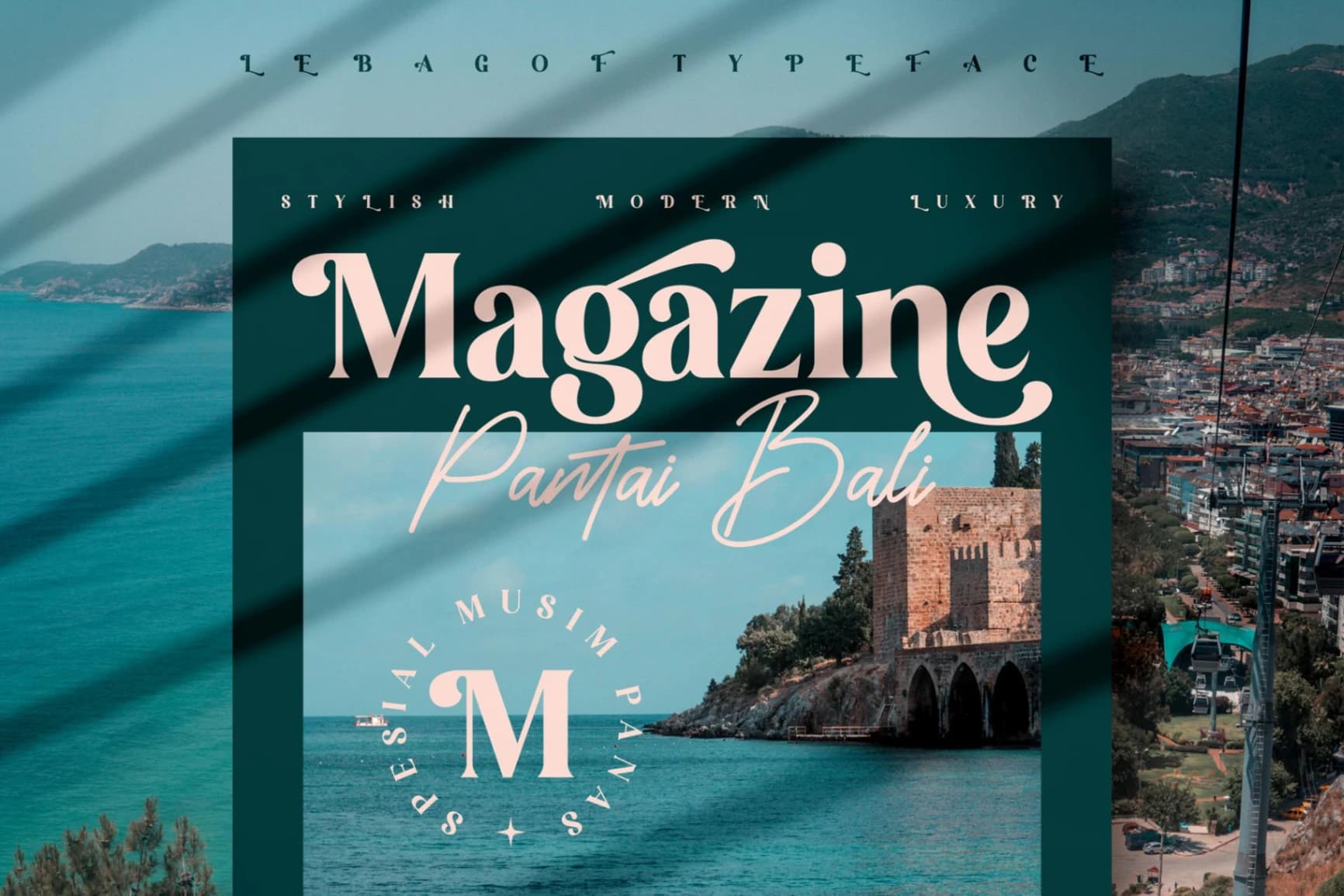 Preview 5 for Lebagof - Modern Serif Font
