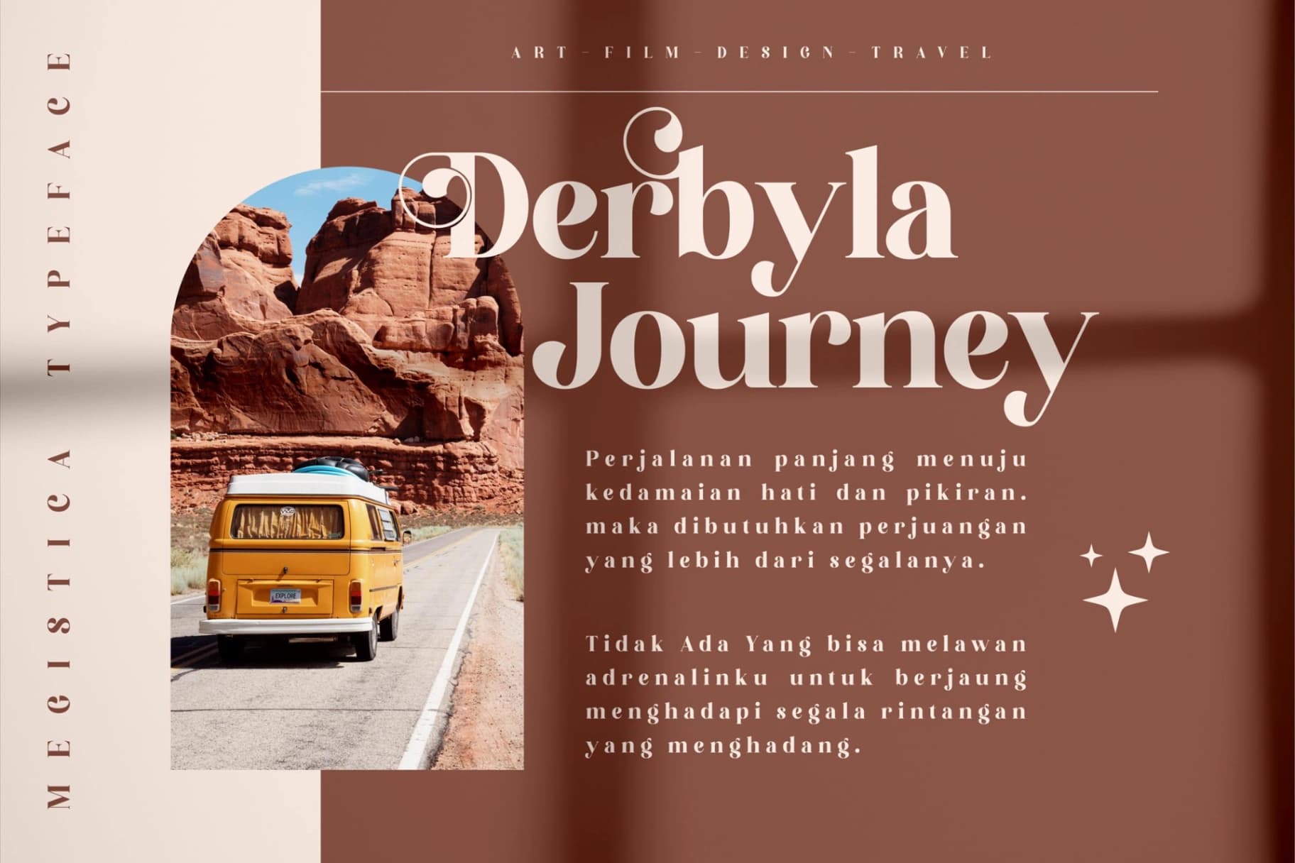 Preview 2 for Megistica - Modern Serif Font