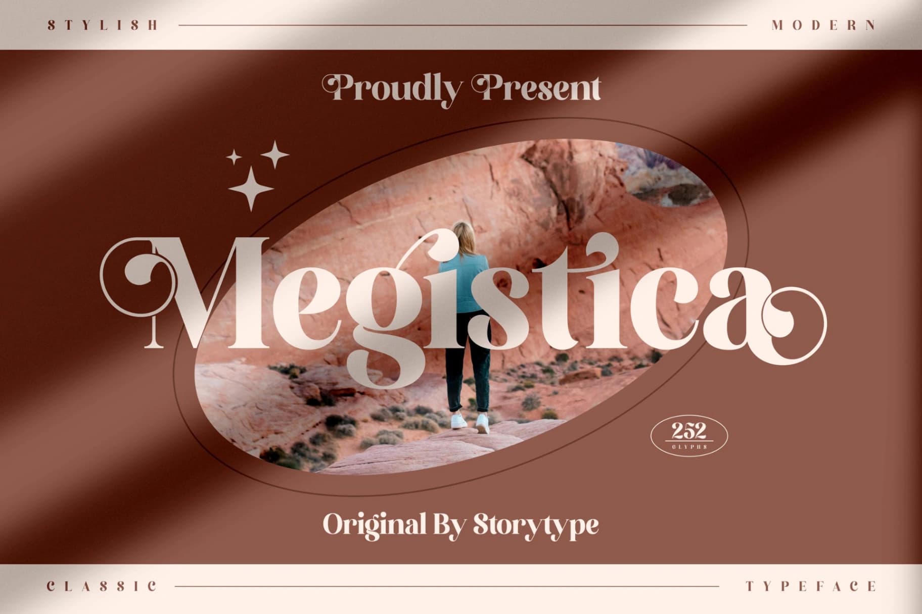Preview 1 for Megistica - Modern Serif Font