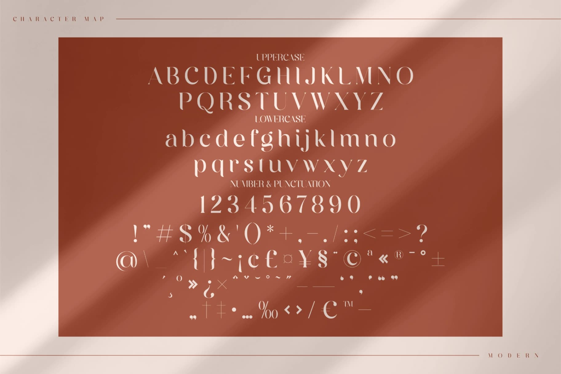 Preview 6 for Belianty Elesha - Modern Serif Font