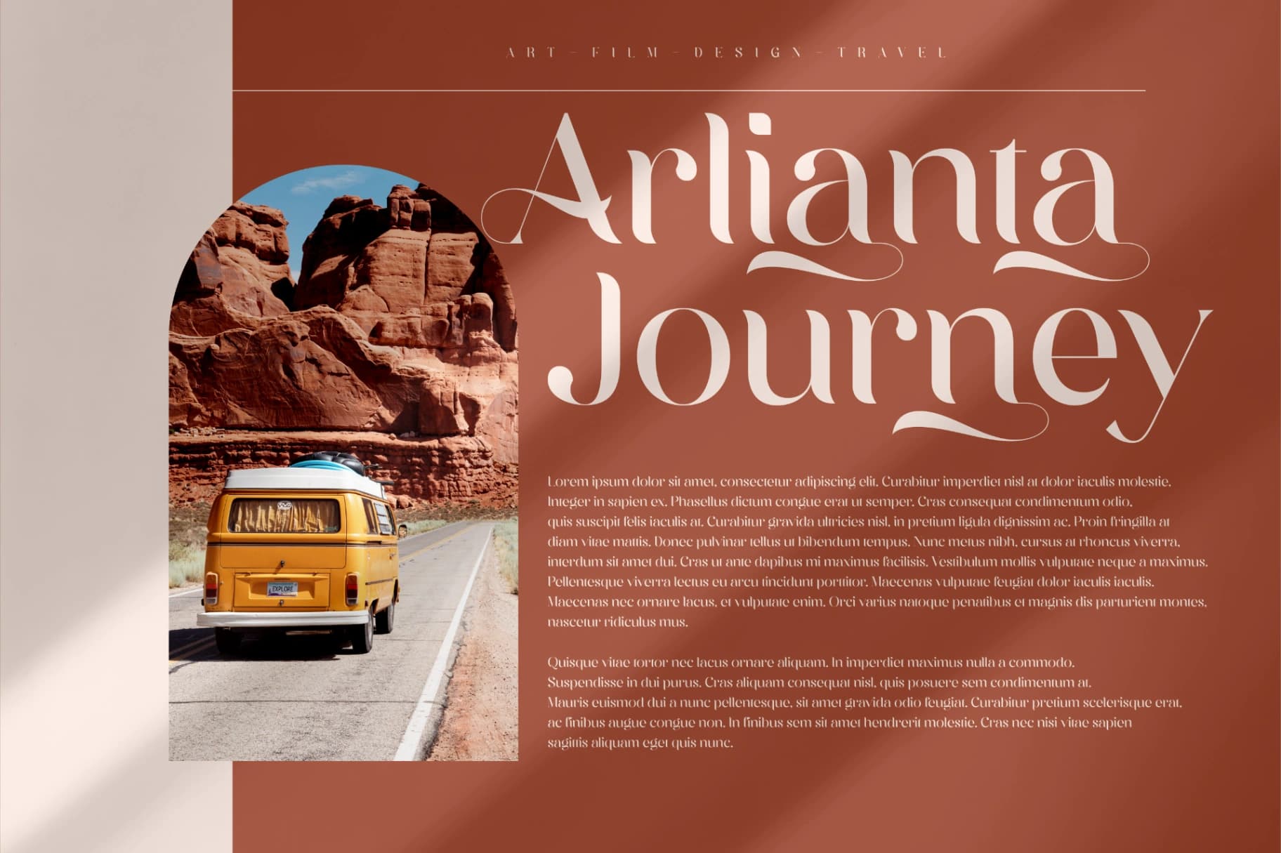 Preview 2 for Belianty Elesha - Modern Serif Font