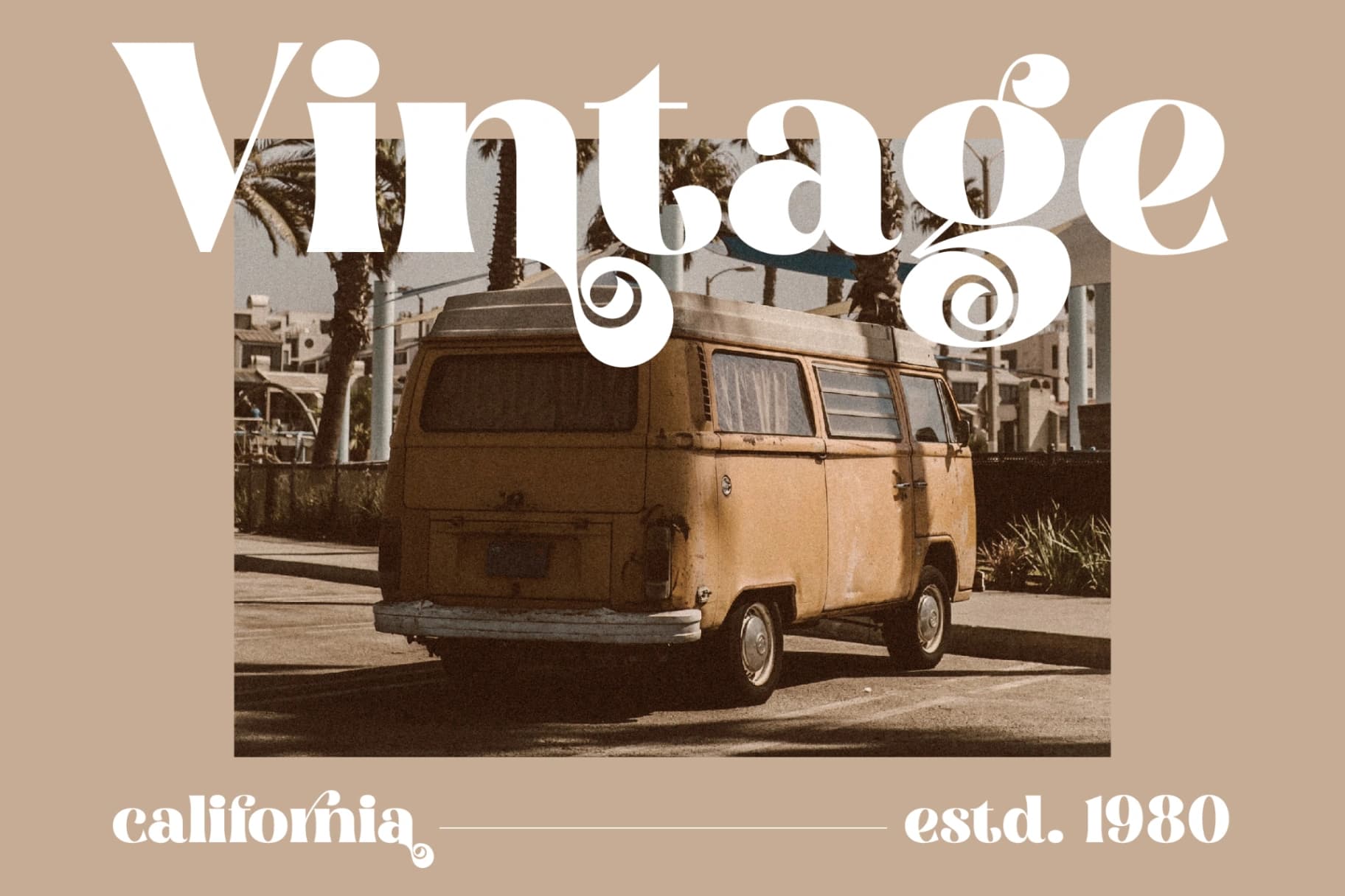Preview 4 for Florals Bright - Serif Vintage Display