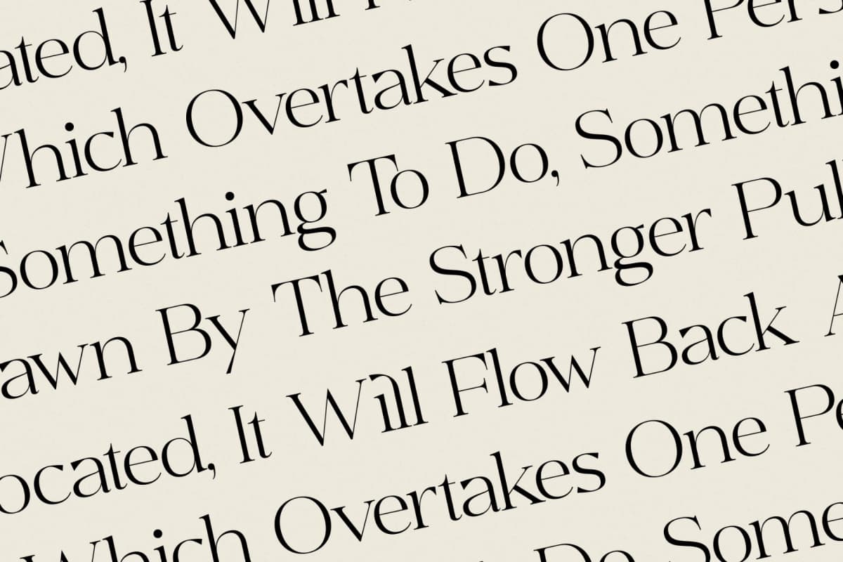 Qikelan – Modern Serif Font font preview 9