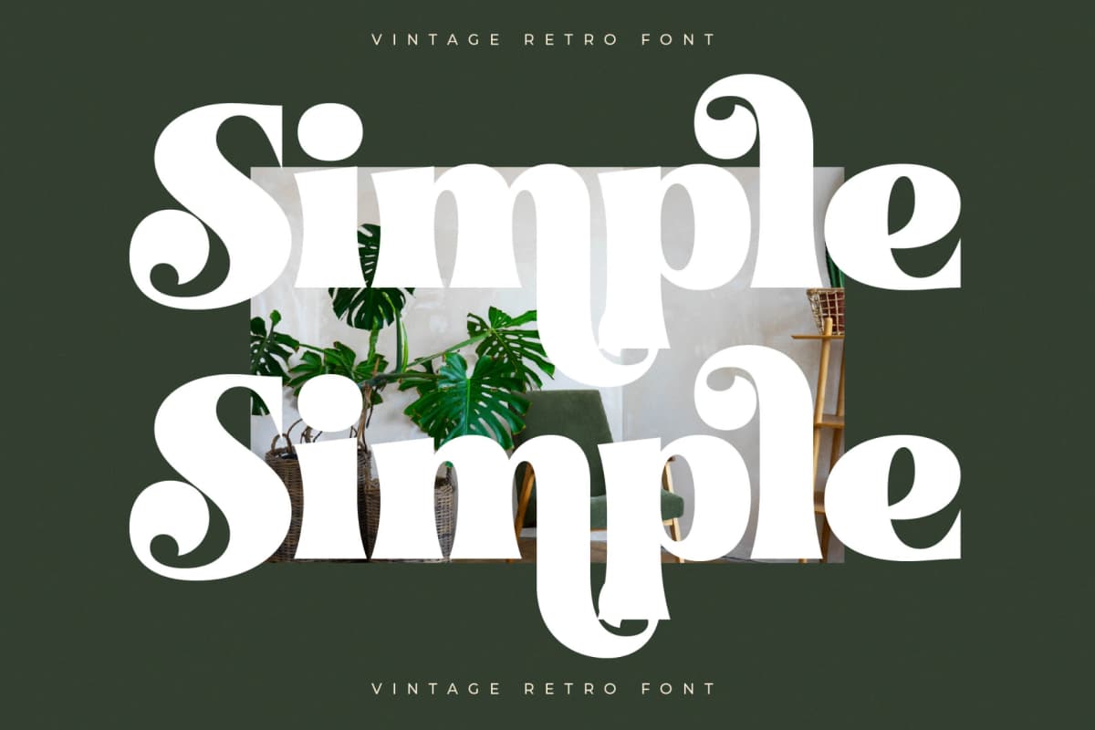 Preview 3 for Andera Ninefold – Vintage Retro Font