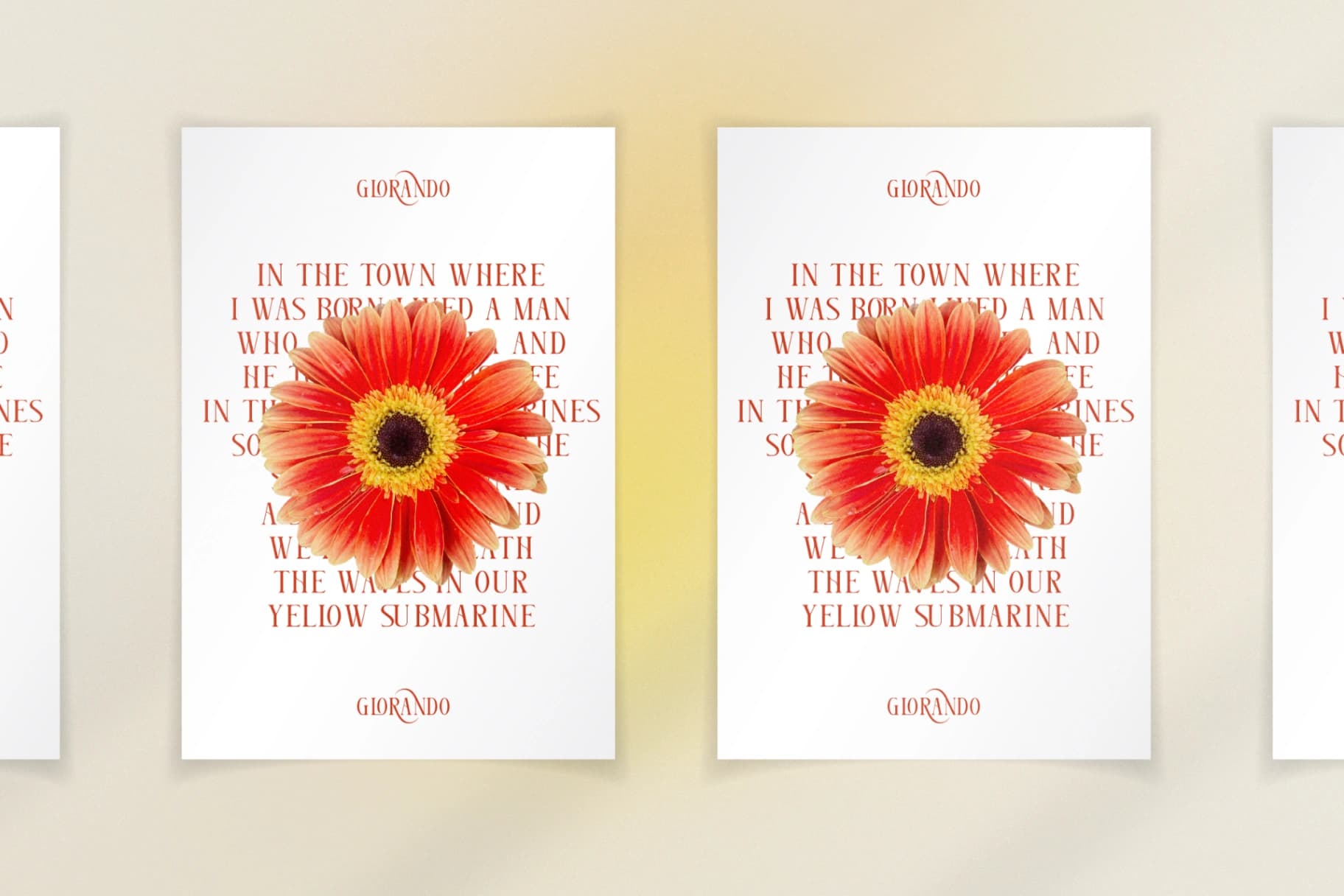 Preview 5 for Glorando - Modern Serif Font Display