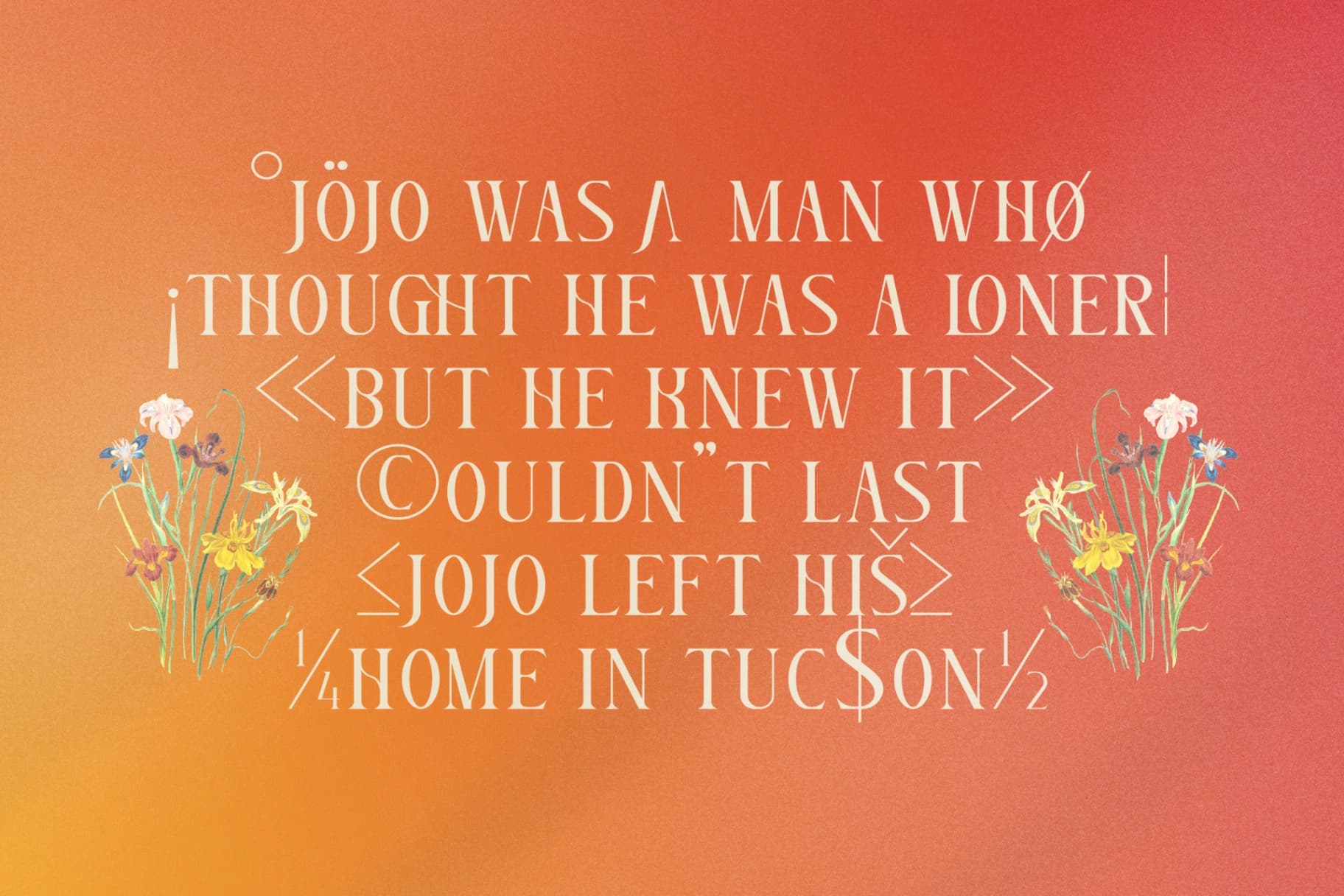 Preview 10 for Glorando - Modern Serif Font Display