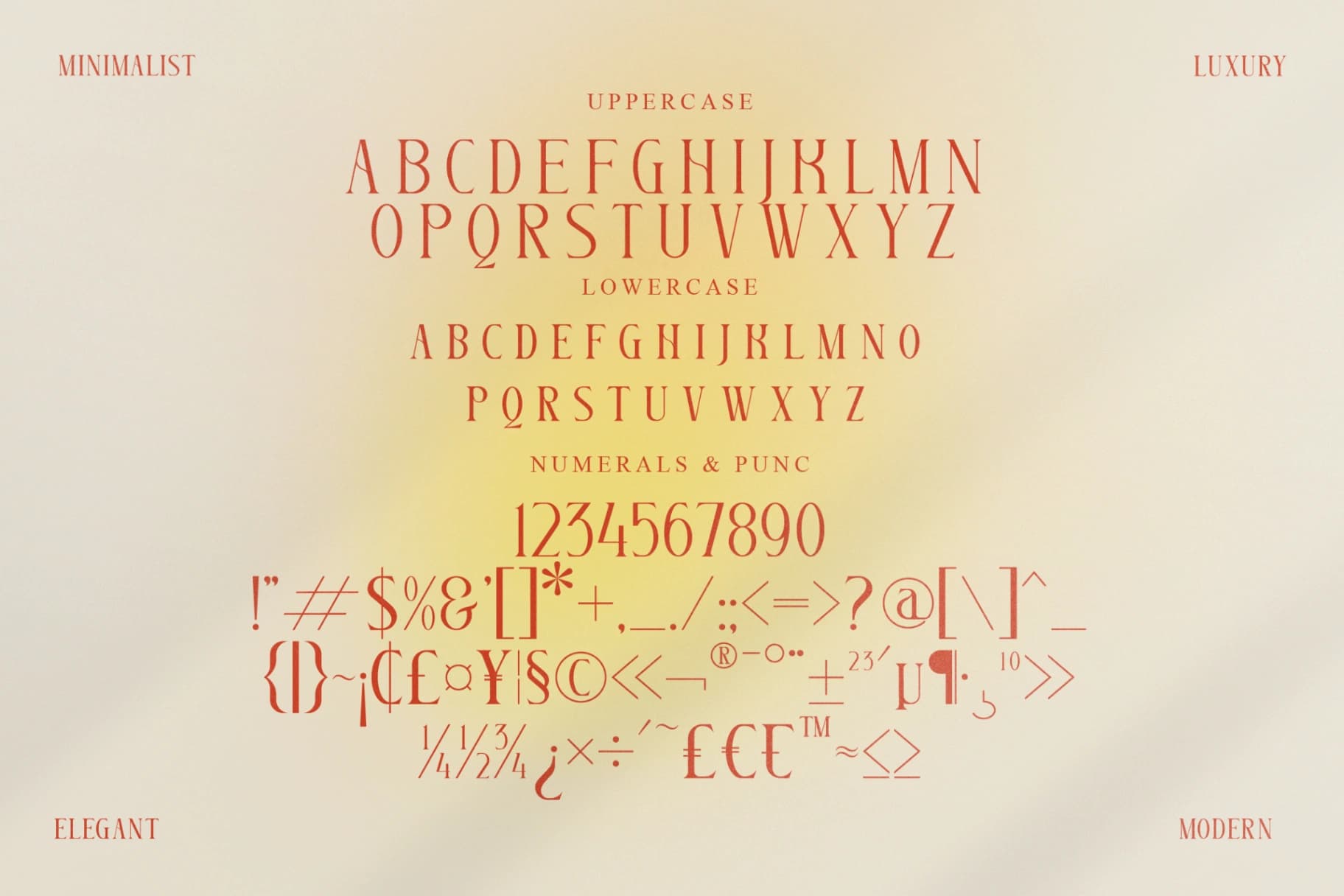 Preview 13 for Glorando - Modern Serif Font Display