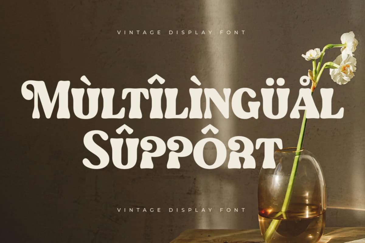 Mebtho Francy - Vintage Display Font font preview 12