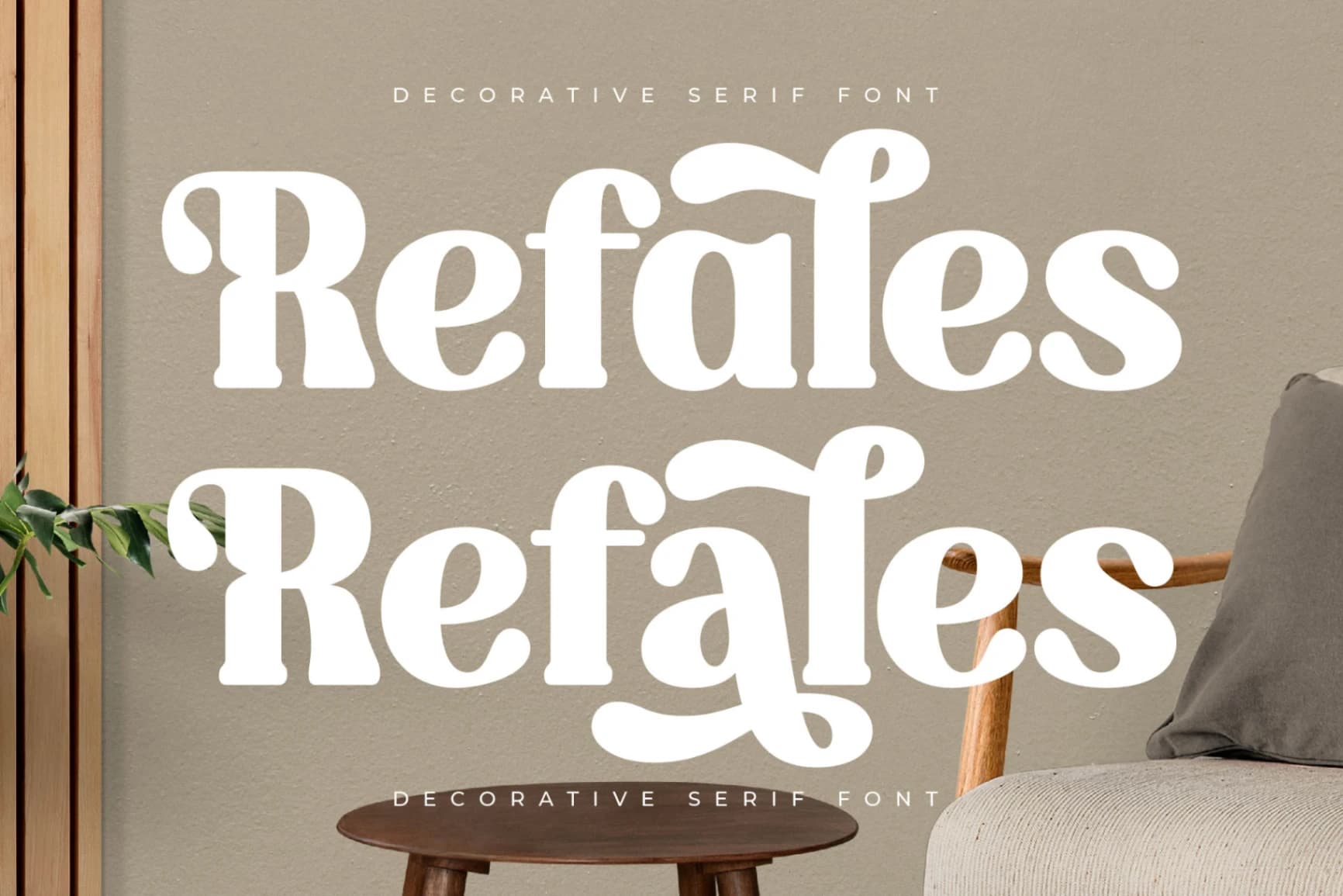 Preview 8 for Refales Blighan – Decorative Serif Font