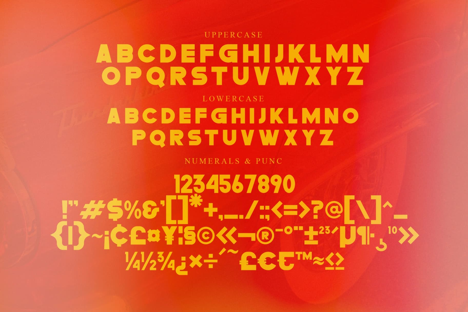 Preview 13 for Blank Space - Type Face Font
