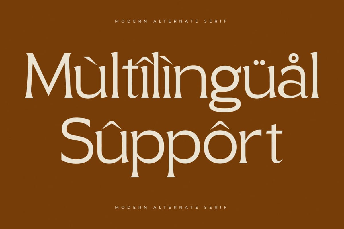 Preview 11 for Margelin - Modern Alternate Serif