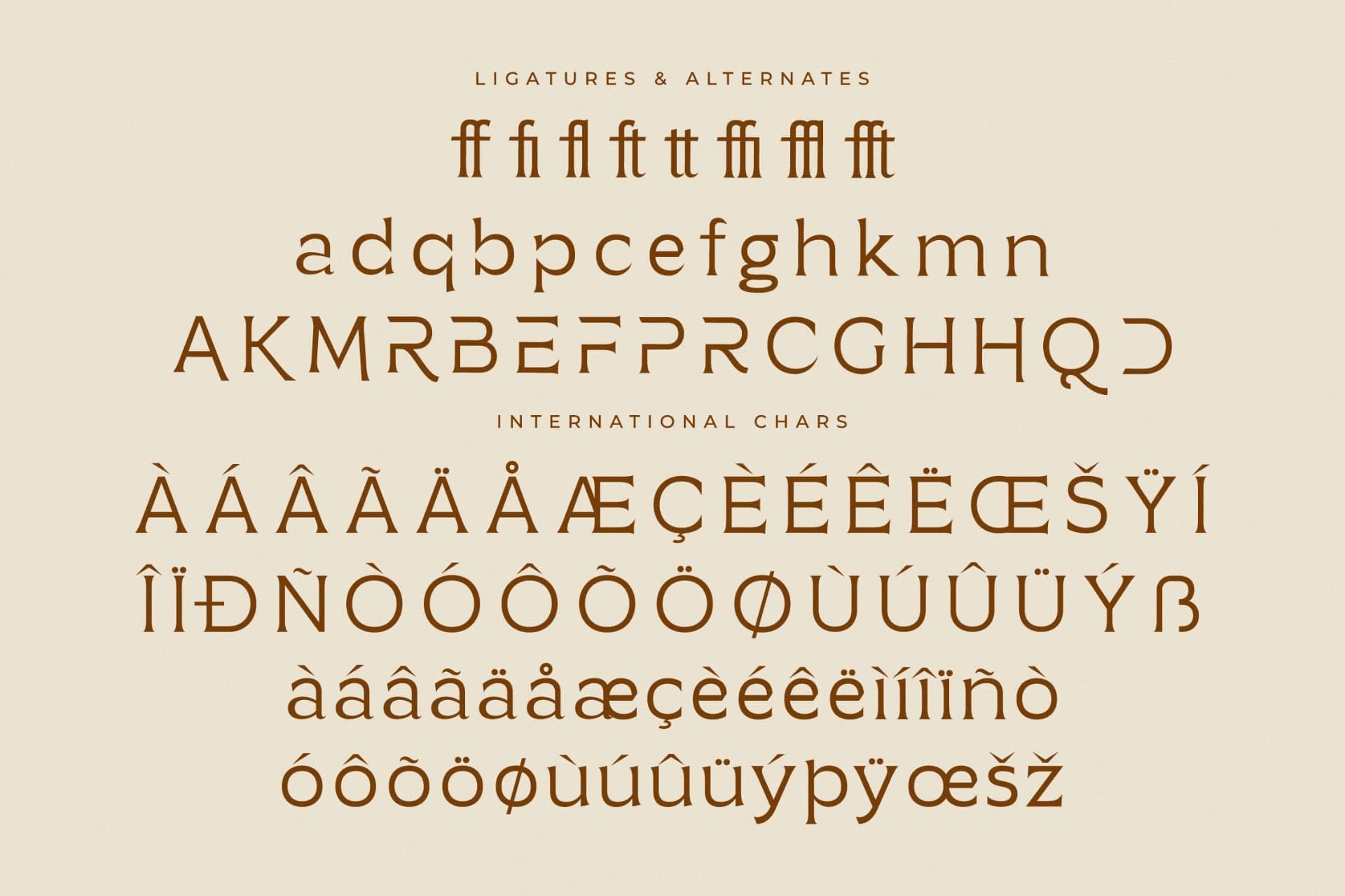 Preview 14 for Margelin - Modern Alternate Serif