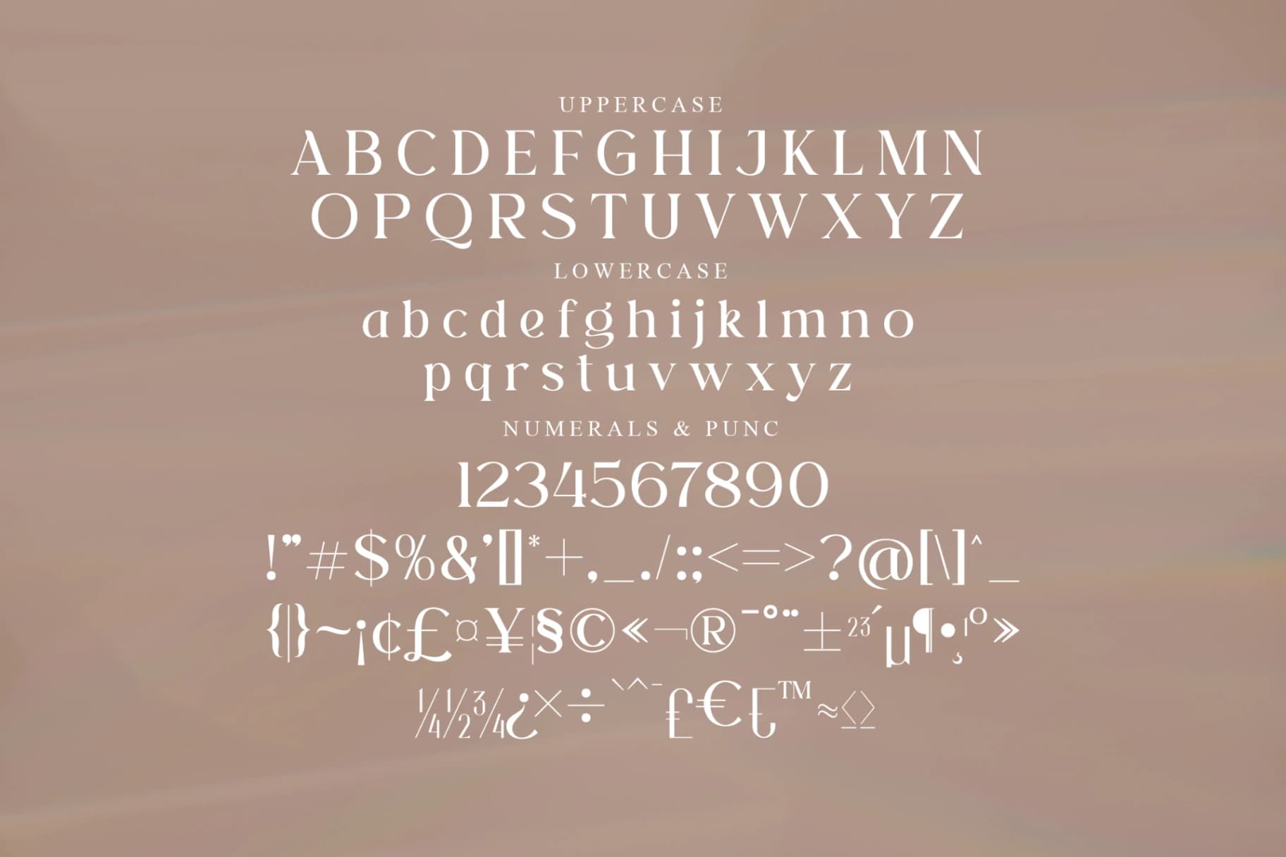 Preview 13 for Rosha Keylin - Modern Serif Font