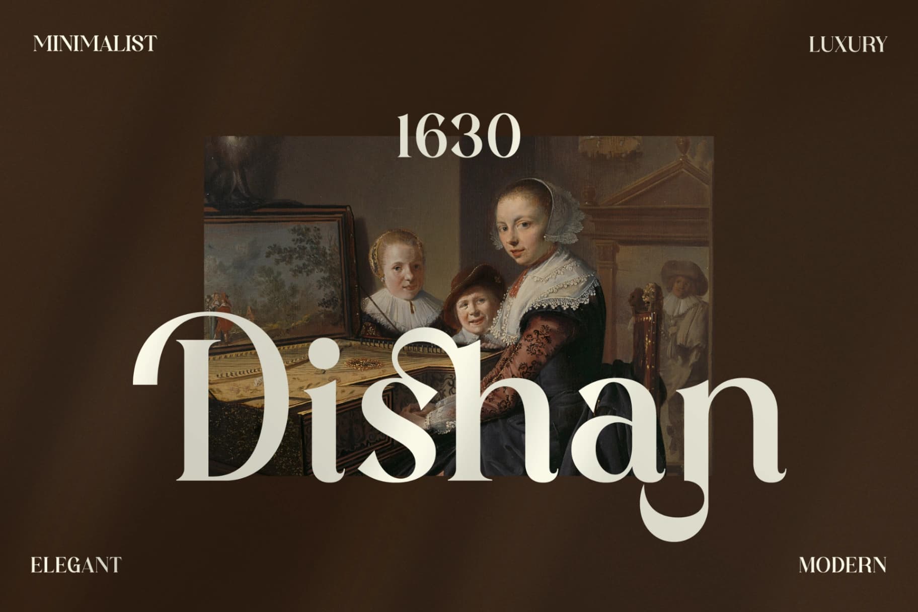 Preview 5 for Dishta Bikailen - Modern Serif Font