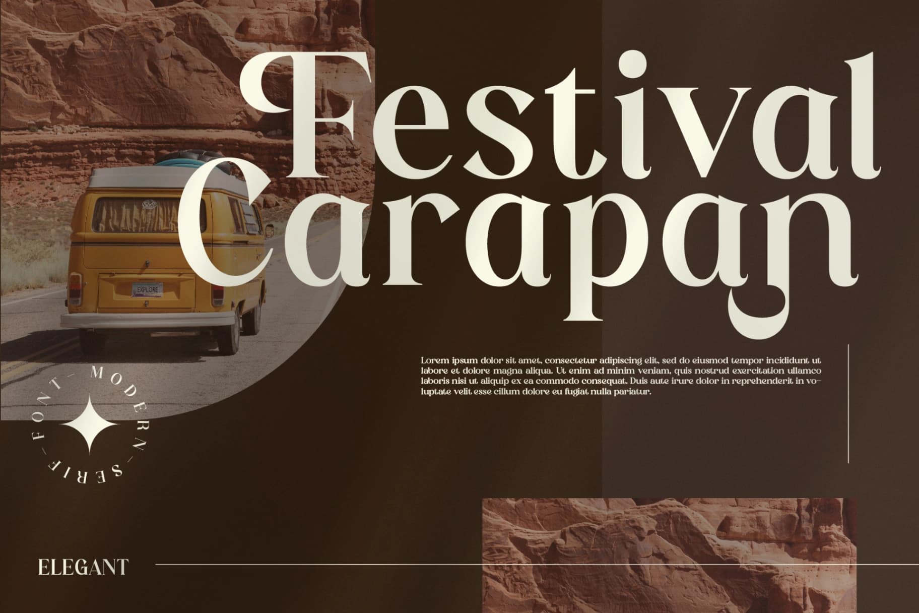 Preview 7 for Dishta Bikailen - Modern Serif Font