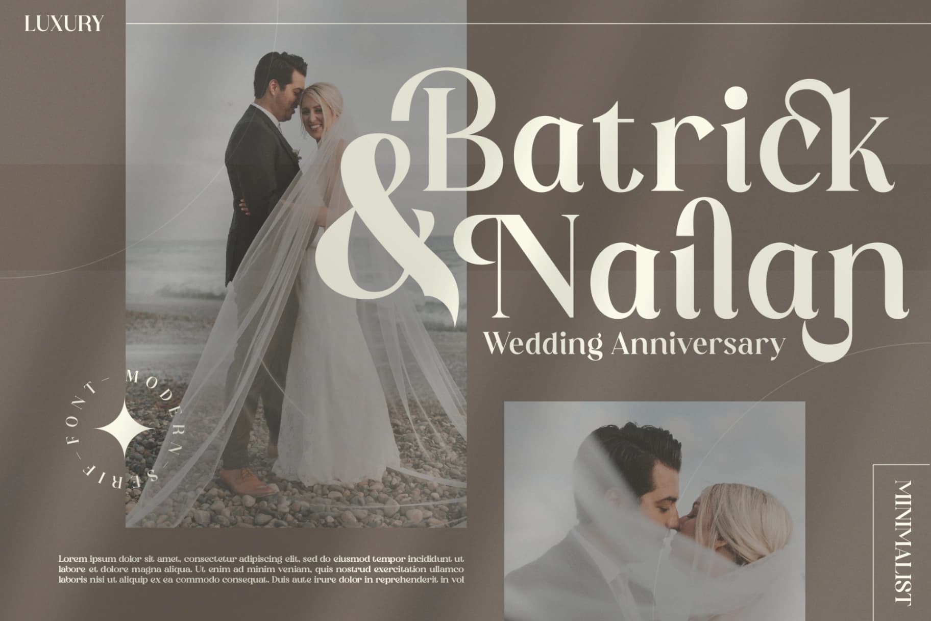 Preview 6 for Dishta Bikailen - Modern Serif Font