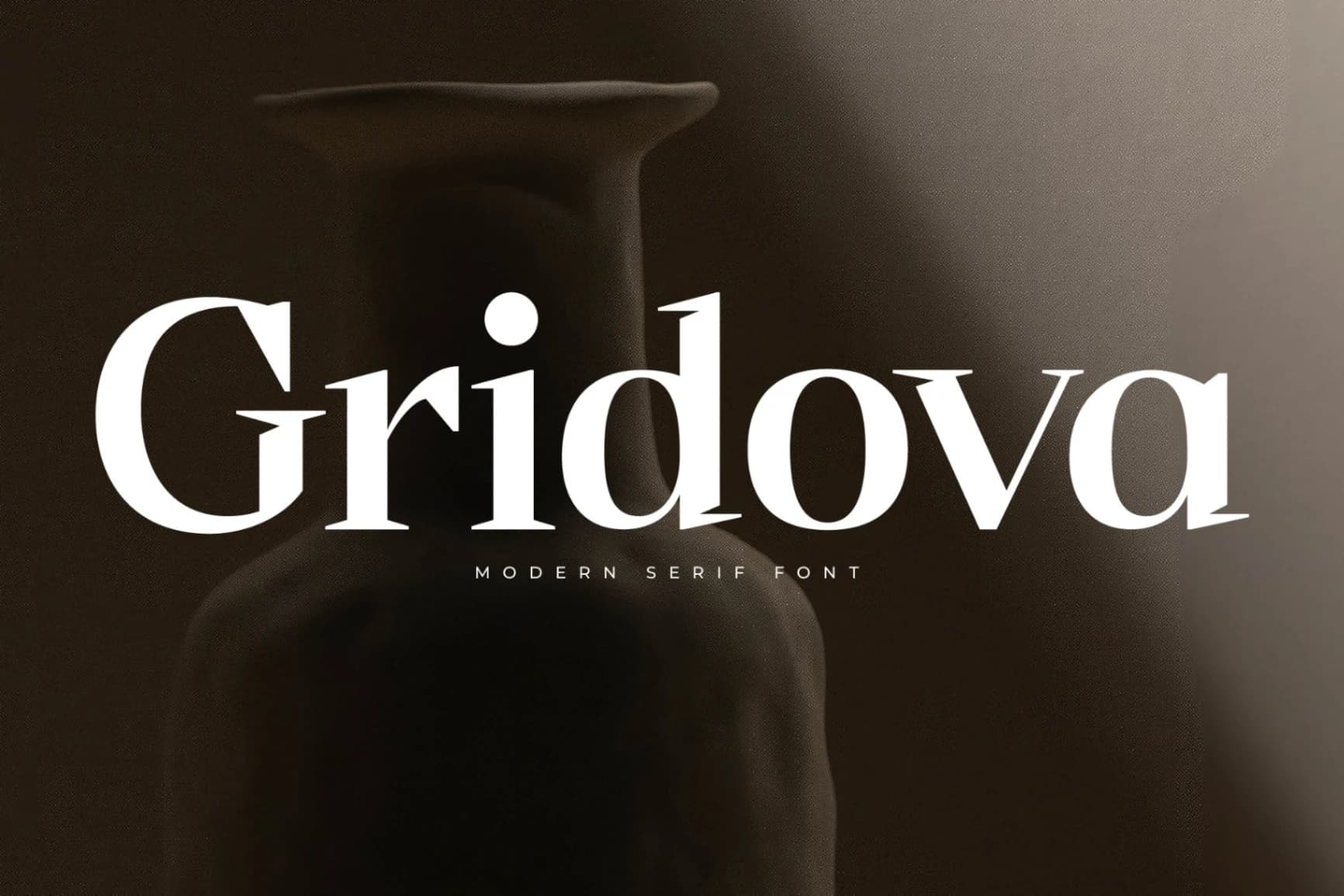Preview of Gridova – Modern Serif Font font
