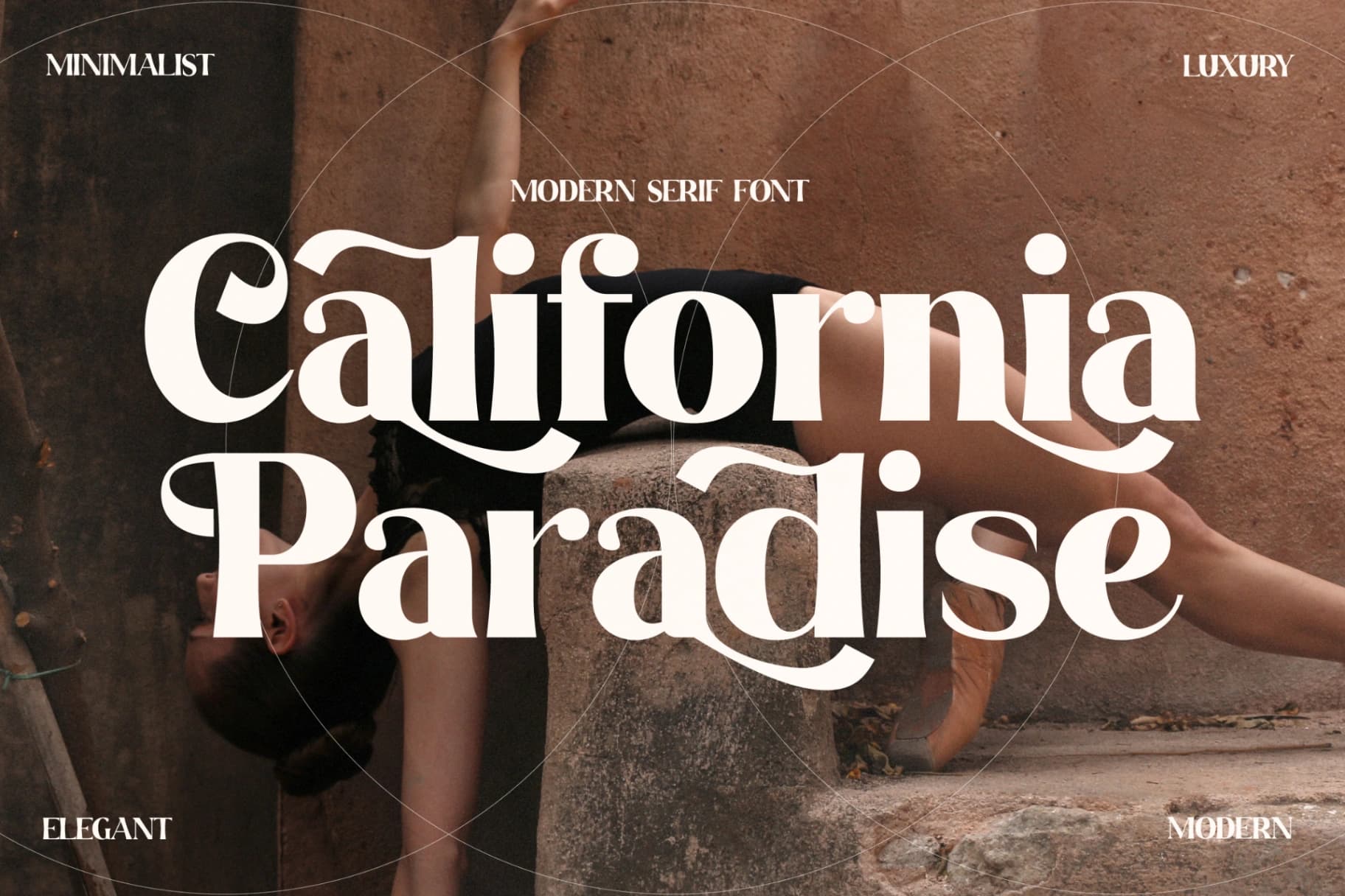 Preview of California Paradise - Modern Serif Font font