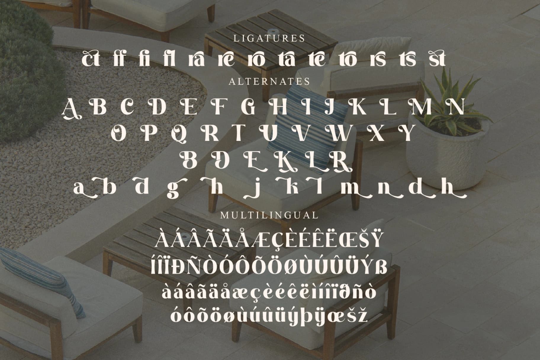 Preview 14 for California Paradise - Modern Serif Font