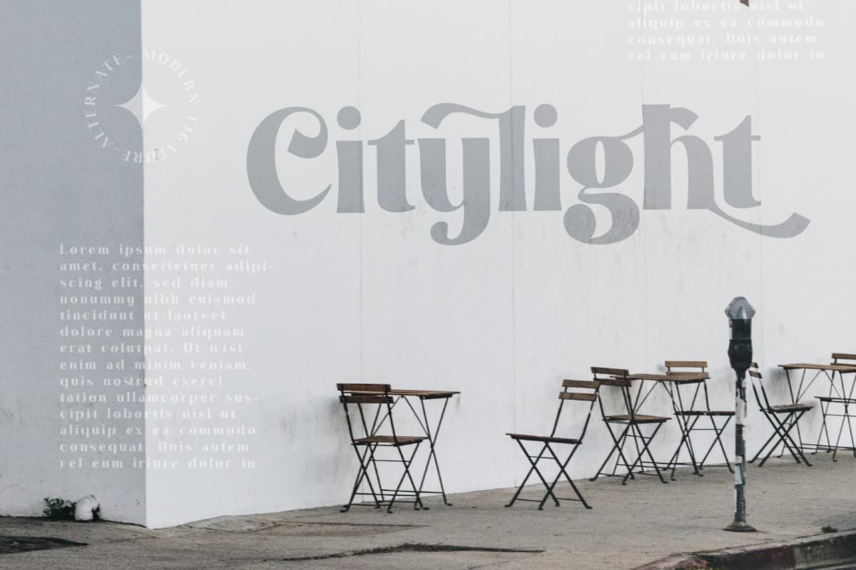 Preview 4 for California Paradise - Modern Serif Font