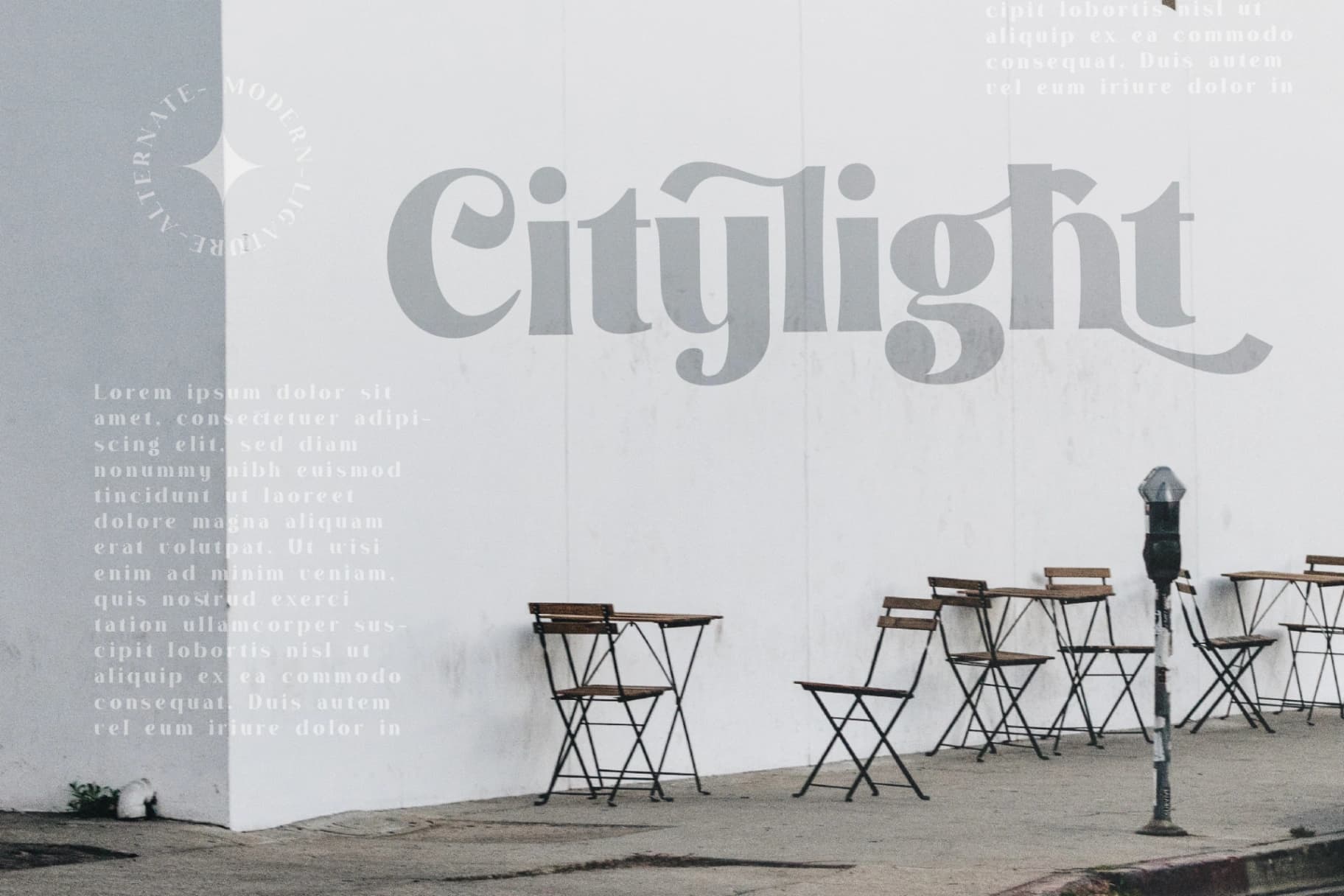 Preview 4 for California Paradise - Modern Serif Font