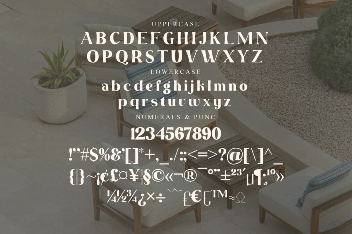 Preview 13 for California Paradise - Modern Serif Font