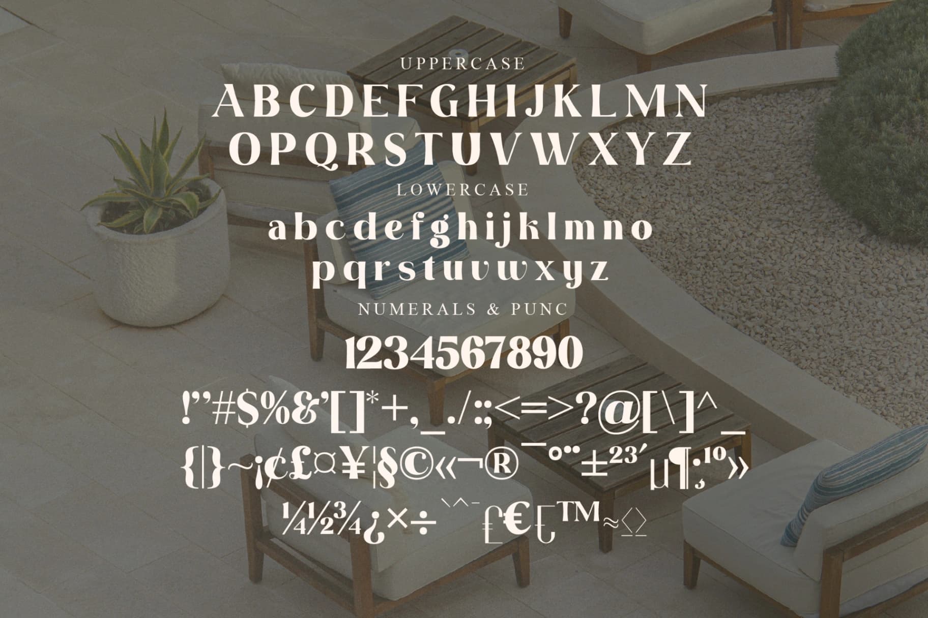 Preview 13 for California Paradise - Modern Serif Font