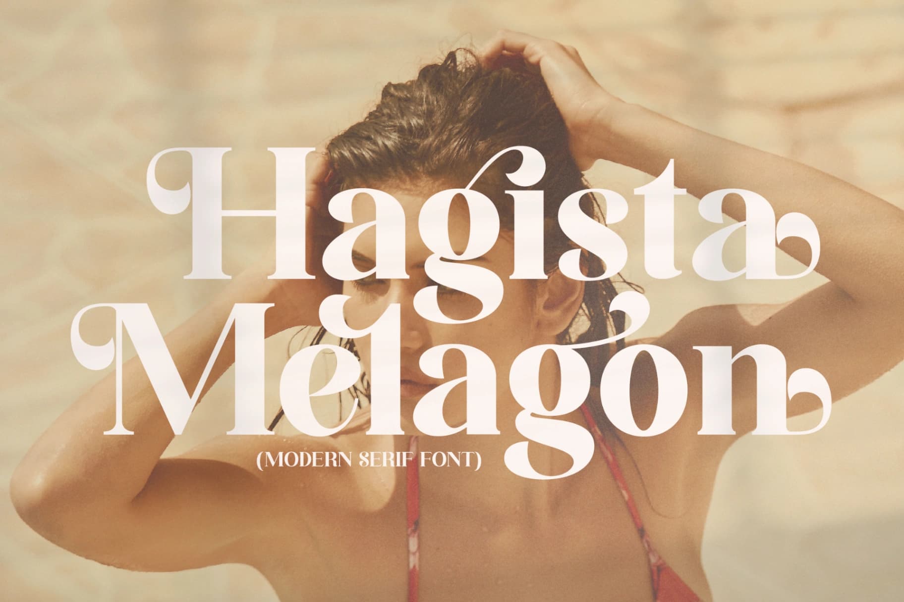 Preview 2 for Hagista Melagon - Modern Serif Font