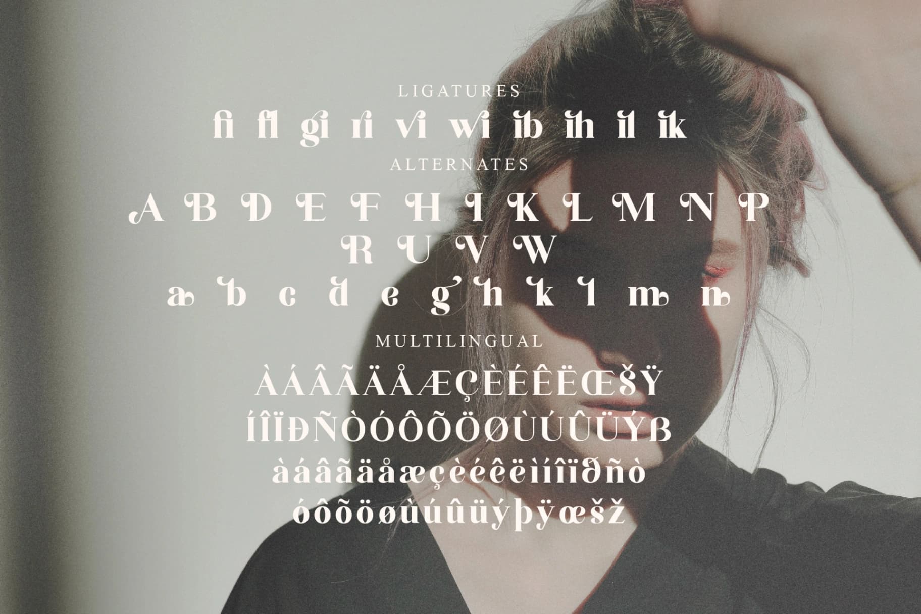 Preview 14 for Hagista Melagon - Modern Serif Font