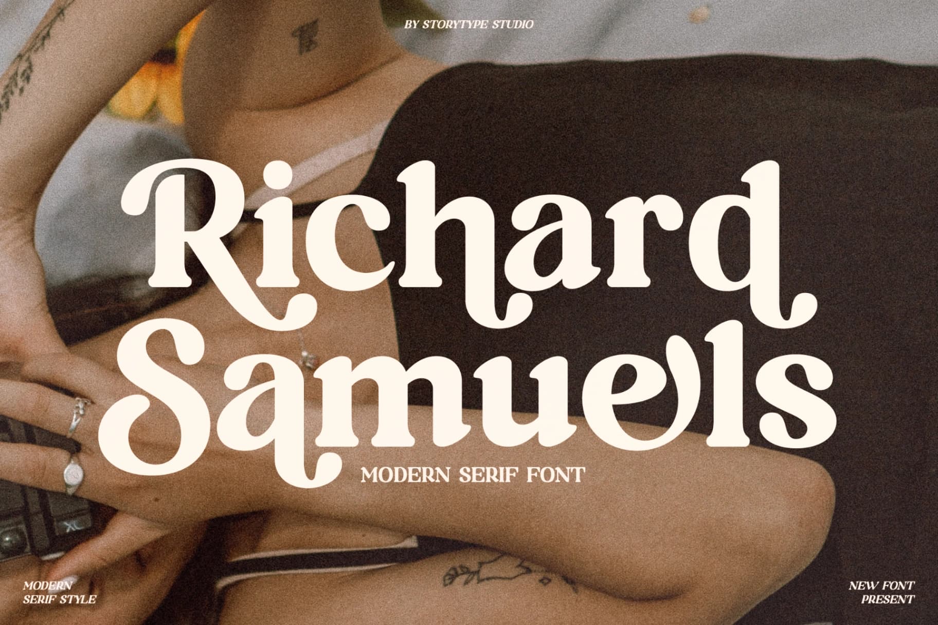 Preview of Richard Samuels - Modern Serif Font font
