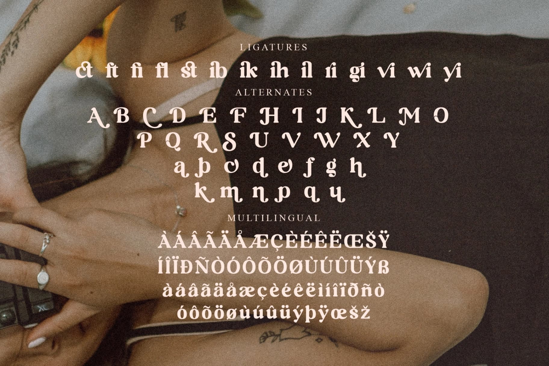 Preview 14 for Richard Samuels - Modern Serif Font
