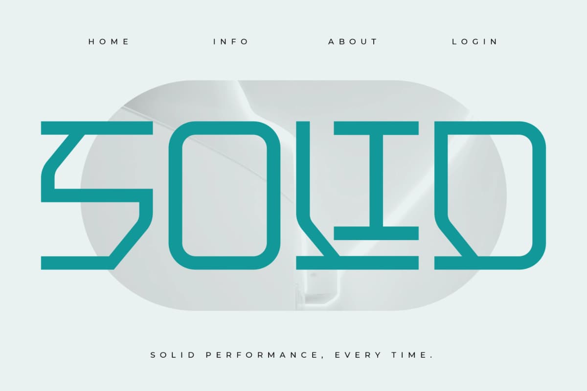 Rexus Cyber – Modern Futuristic Fontype font preview 5