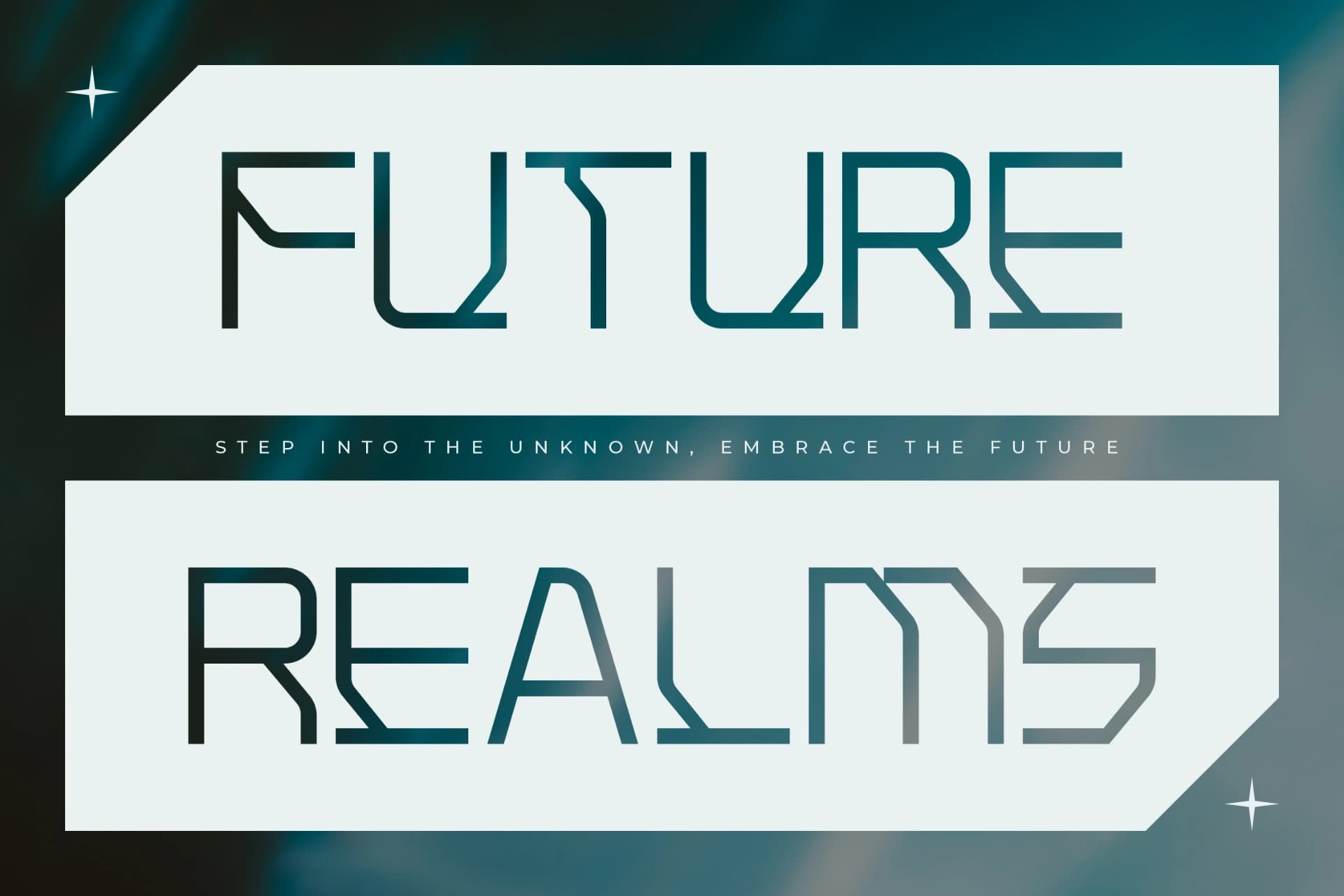 Preview 8 for Rexus Cyber – Modern Futuristic Fontype