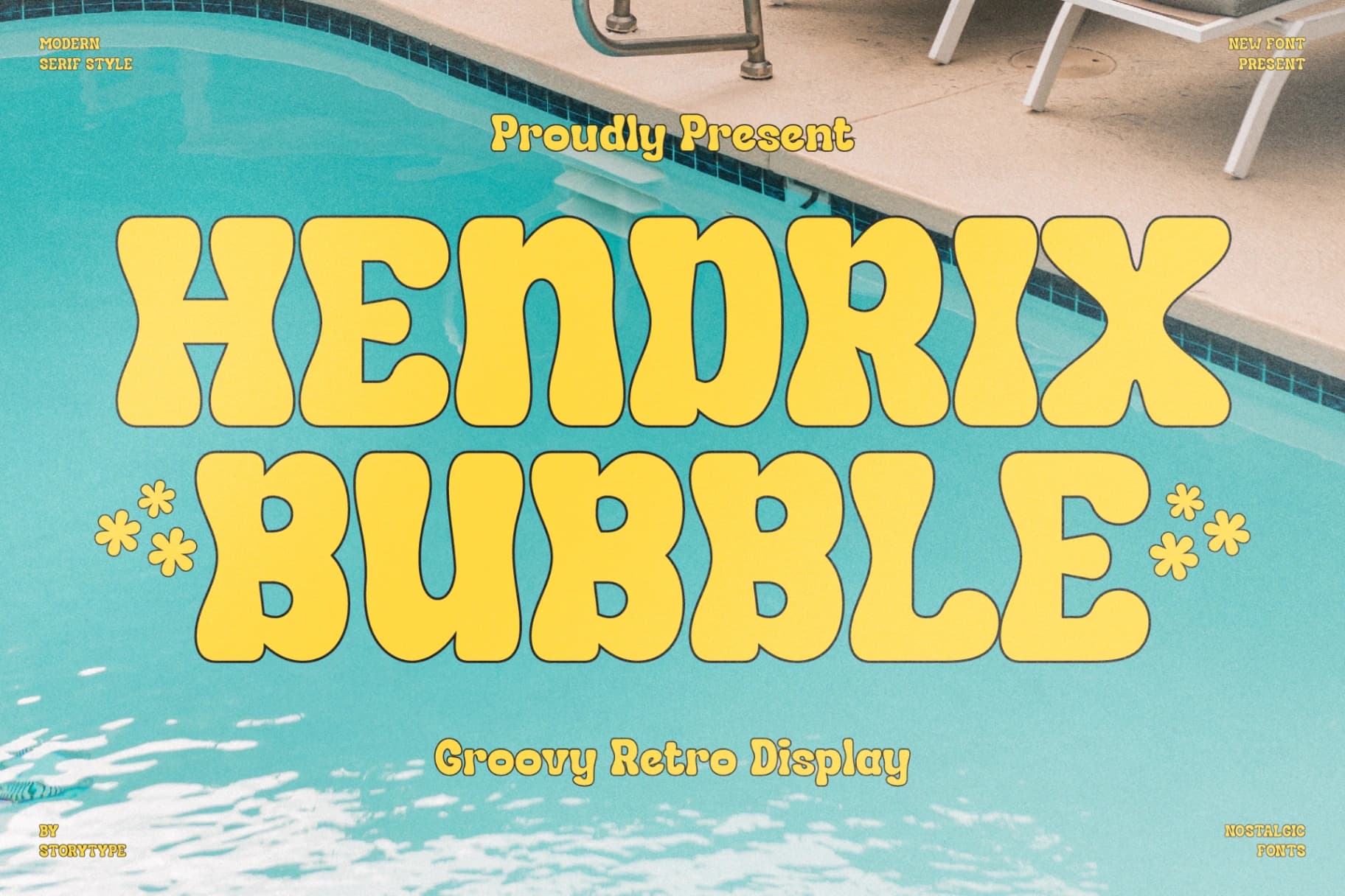 Preview 2 for Hendrix Bubble - Groovy Retro Display