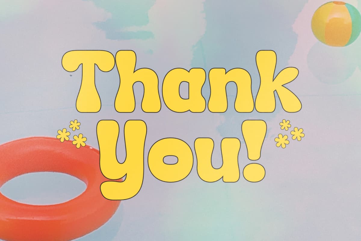 Hendrix Bubble - Groovy Retro Display font preview 15