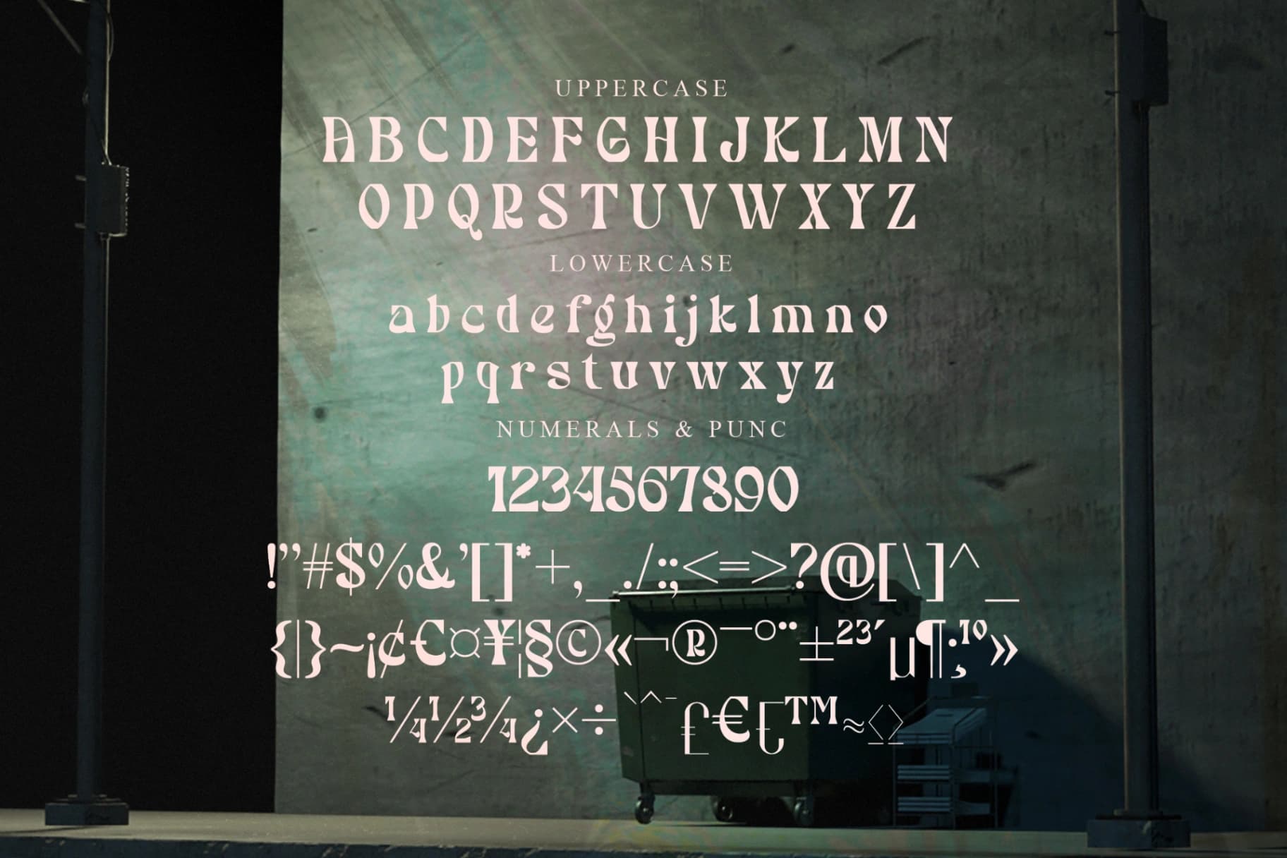 Preview 13 for Bradley - Modern Serif Font