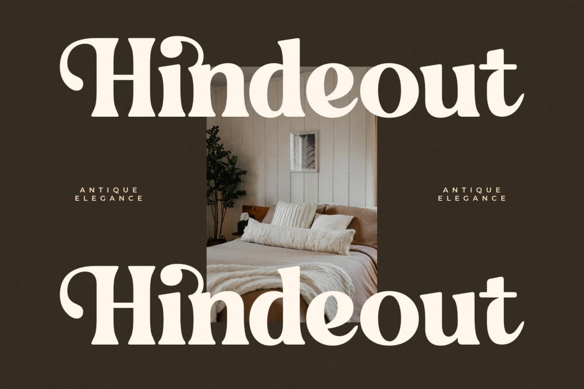 Golden Antique - Retro Serif Font font preview 4