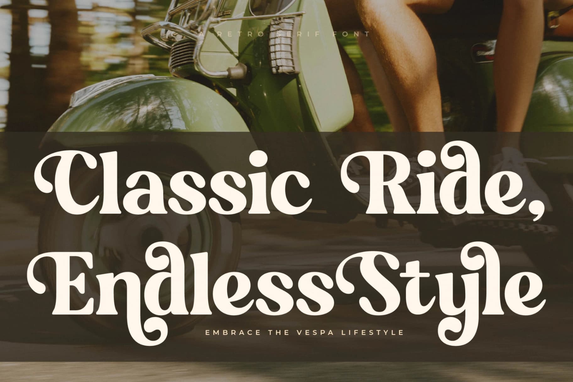 Preview 3 for Golden Antique - Retro Serif Font