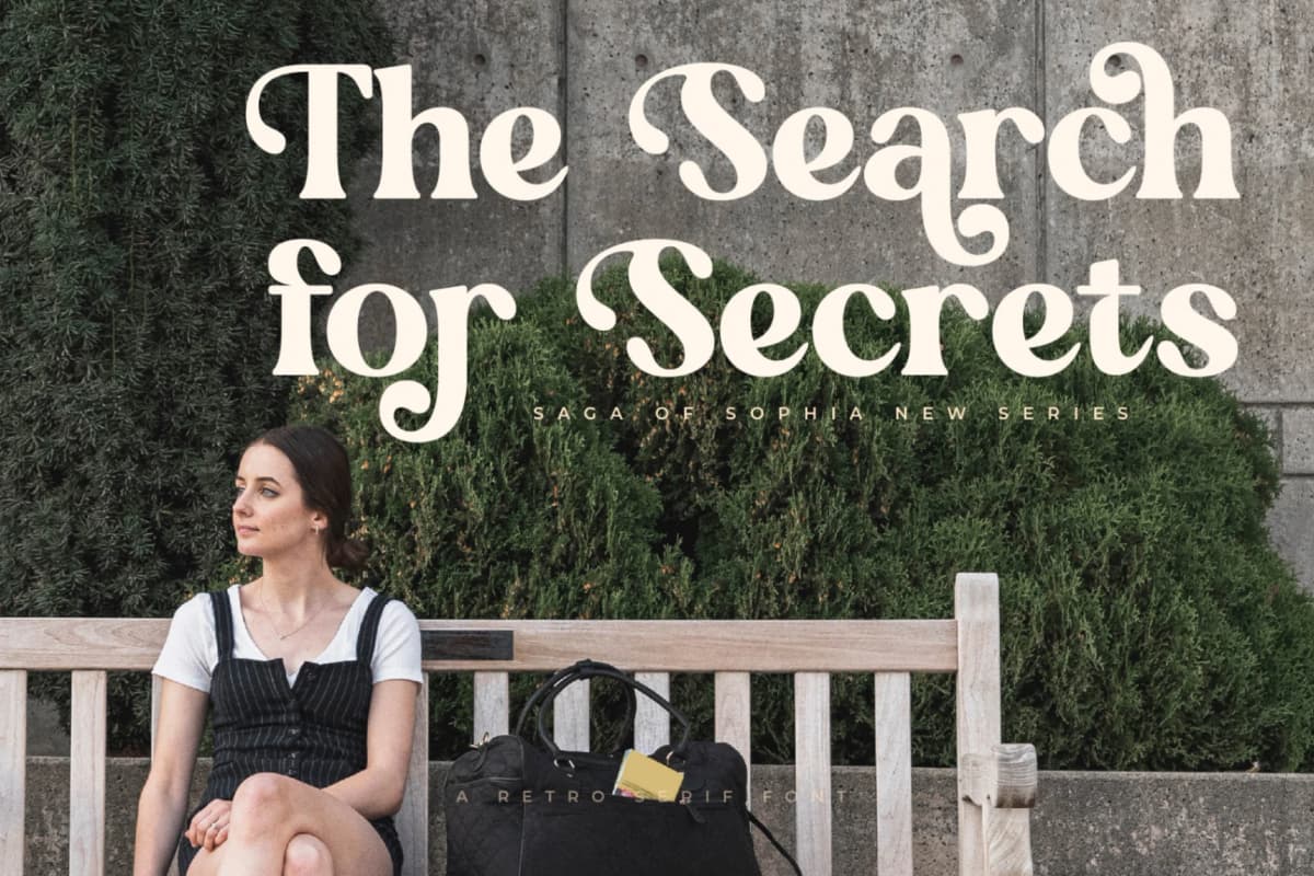 Golden Antique - Retro Serif Font font preview 8