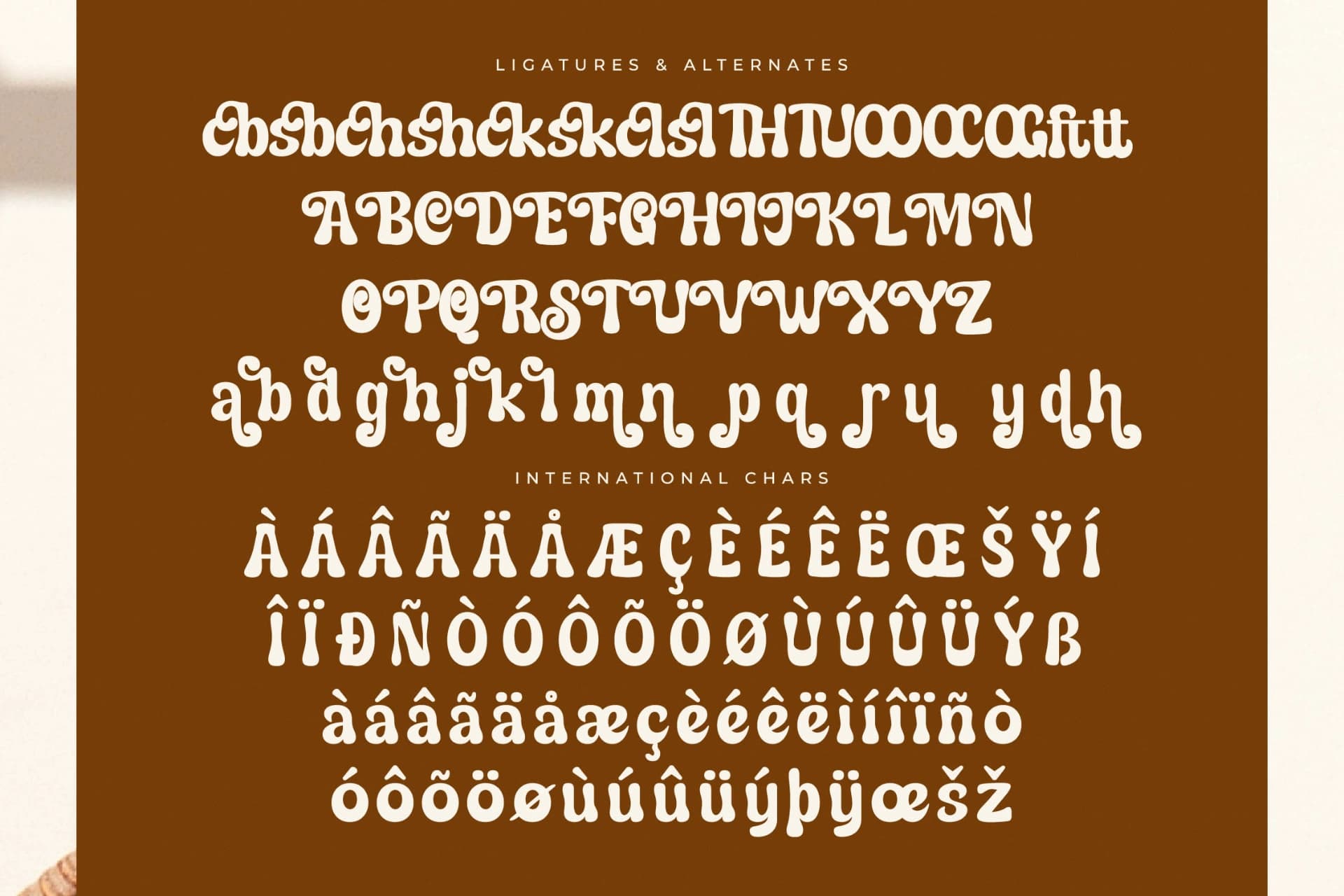 Preview 14 for Mintage Twentys – Retro Display Font
